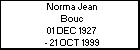 Norma Jean Bouc