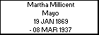 Martha Millicent Mayo
