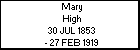 Mary High
