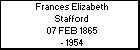 Frances Elizabeth Stafford