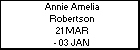 Annie Amelia Robertson
