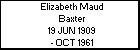 Elizabeth Maud Baxter