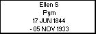 Ellen S Pym