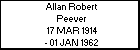 Allan Robert Peever