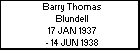 Barry Thomas Blundell