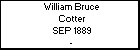 William Bruce Cotter