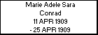 Marie Adele Sara Conrad