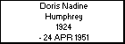 Doris Nadine Humphrey