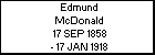Edmund McDonald