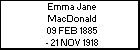 Emma Jane MacDonald