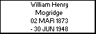 William Henry Mogridge