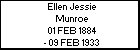 Ellen Jessie Munroe