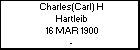 Charles(Carl) H Hartleib