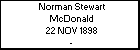 Norman Stewart McDonald