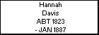 Hannah Davis