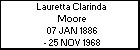 Lauretta Clarinda Moore