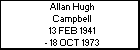 Allan Hugh Campbell