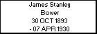 James Stanley Bower