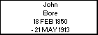 John Bore