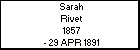 Sarah Rivet