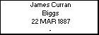 James Curran Biggs