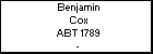 Benjamin Cox