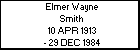 Elmer Wayne Smith