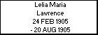 Lelia Maria Lawrence