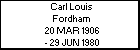 Carl Louis Fordham