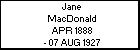 Jane MacDonald