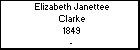 Elizabeth Janettee Clarke