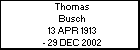 Thomas Busch