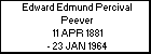 Edward Edmund Percival Peever