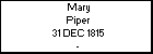 Mary Piper