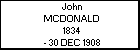 John MCDONALD