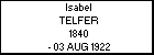 Isabel TELFER