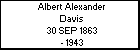 Albert Alexander Davis