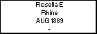 Rosella E Rhine