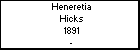 Heneretia Hicks