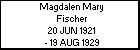 Magdalen Mary Fischer