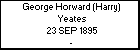 George Horward (Harry) Yeates