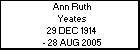 Ann Ruth Yeates