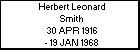 Herbert Leonard Smith