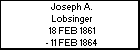 Joseph A. Lobsinger
