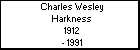 Charles Wesley Harkness