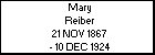 Mary Reiber