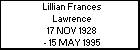 Lillian Frances Lawrence