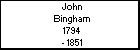 John Bingham