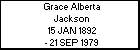Grace Alberta Jackson