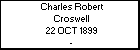 Charles Robert Croswell